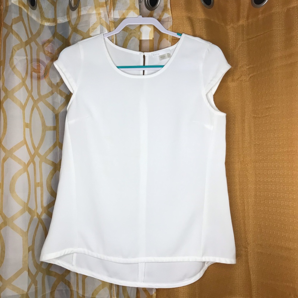 White Dalia Dress Shirt